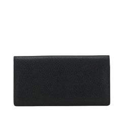 Louis Vuitton Taurillon Portefeuille Brazza Long Wallet M58192 Noir Black Leather Men's LOUIS VUITTON