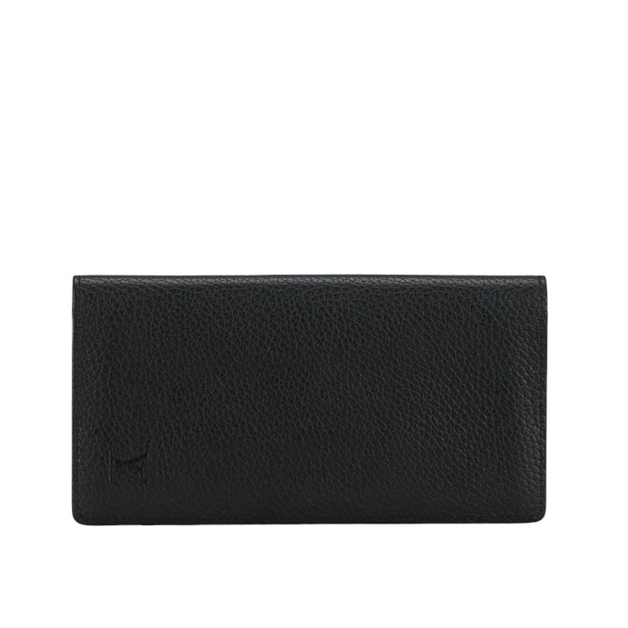 Louis Vuitton Taurillon Portefeuille Brazza Long Wallet M58192 Noir Black Leather Men's LOUIS VUITTON