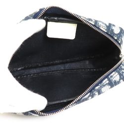 Christian Dior Trotter Pouch Navy Off-White Women's e58947g