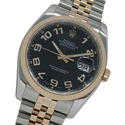 Rolex ROLEX Datejust 116231 D serial number watch men's automatic AT stainless steel SS pink gold PG concentric arabic polished