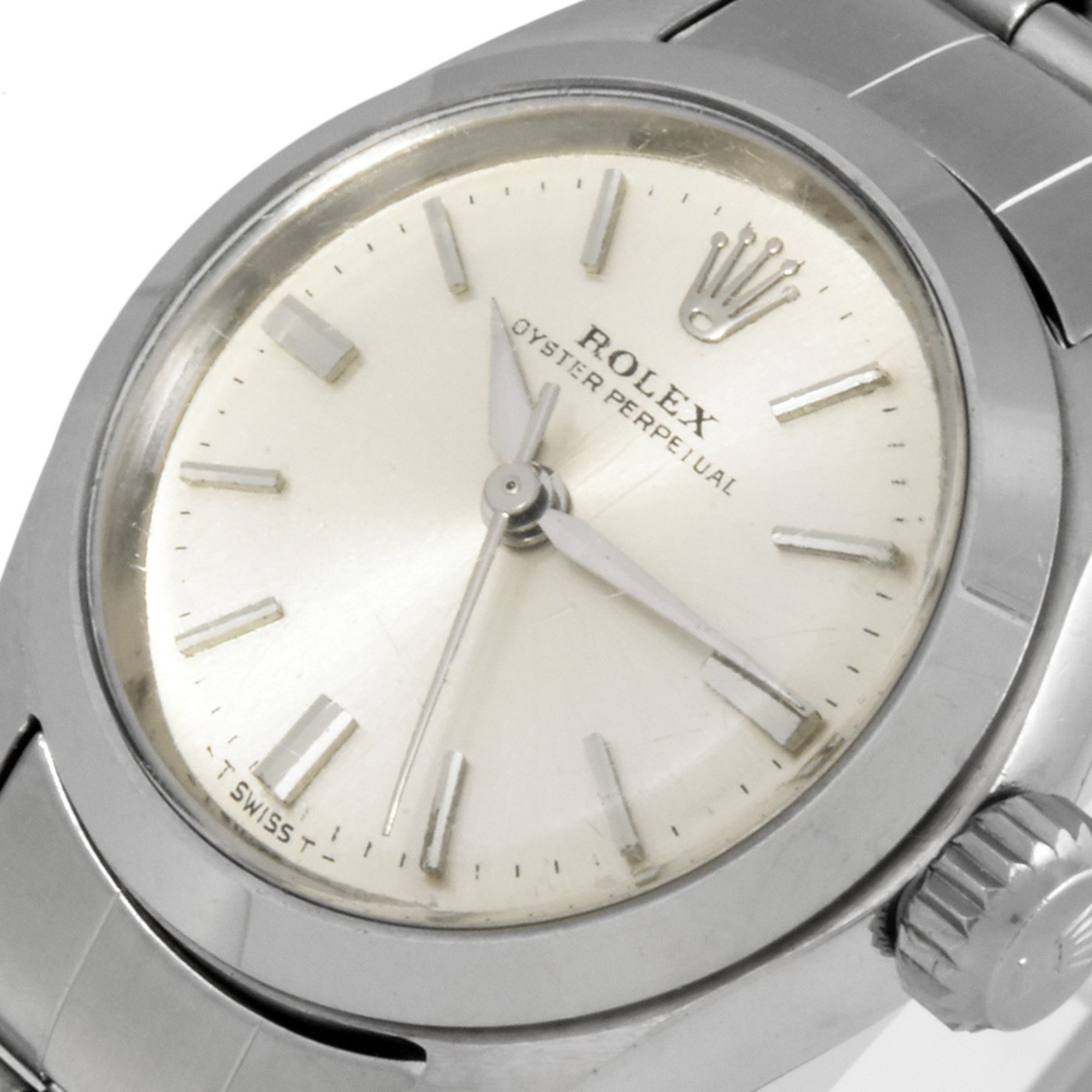 Rolex ROLEX 6618 Oyster Perpetual 1 (manufactured around 1964) Wristwatch, automatic, silver dial