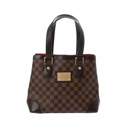 LOUIS VUITTON Damier Hampstead PM Brown N51205 Women's Canvas Handbag