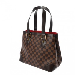 LOUIS VUITTON Damier Hampstead PM Brown N51205 Women's Canvas Handbag