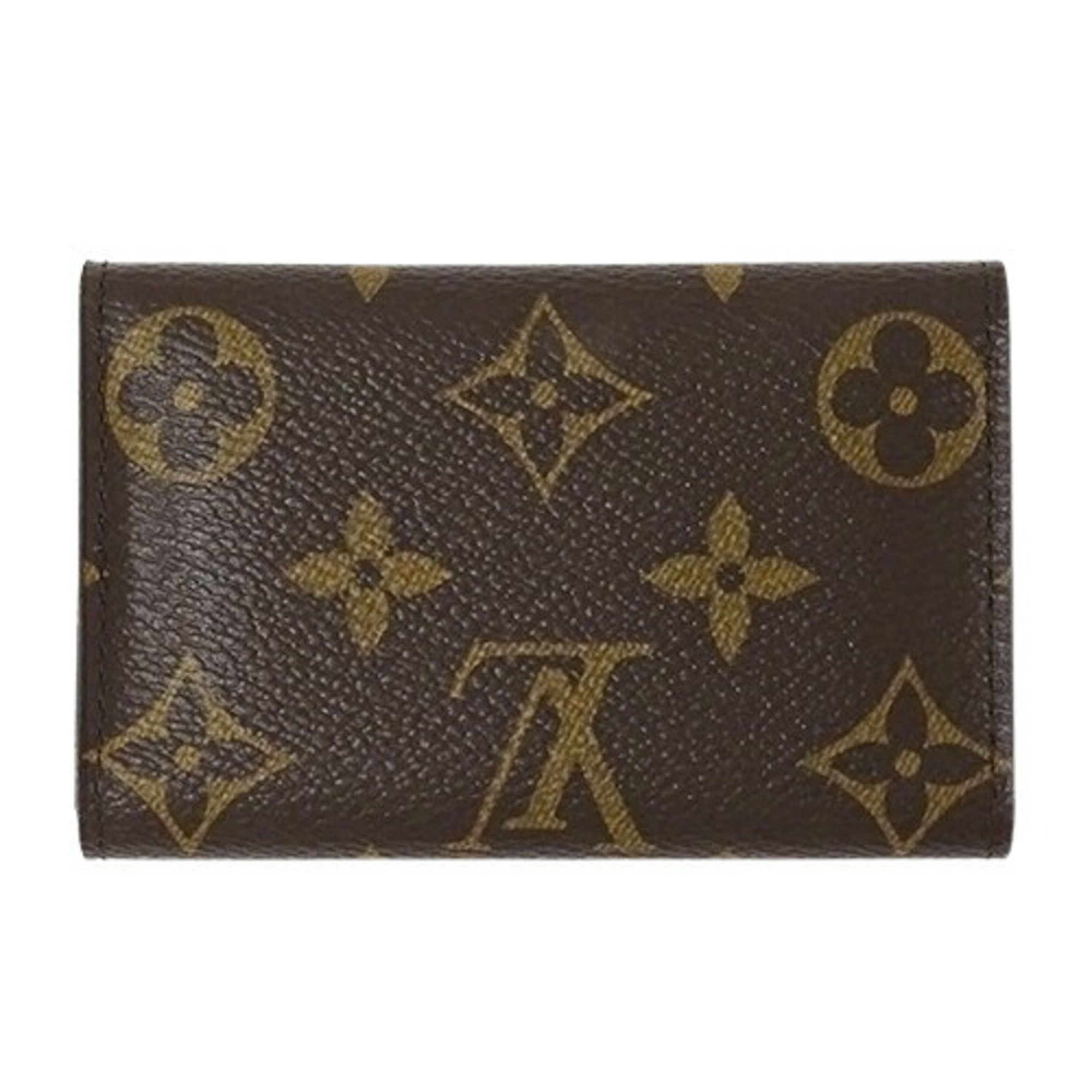 Louis Vuitton LOUIS VUITTON Key Case Monogram Women's Men's Multicle 6 M62630 Brown Compact