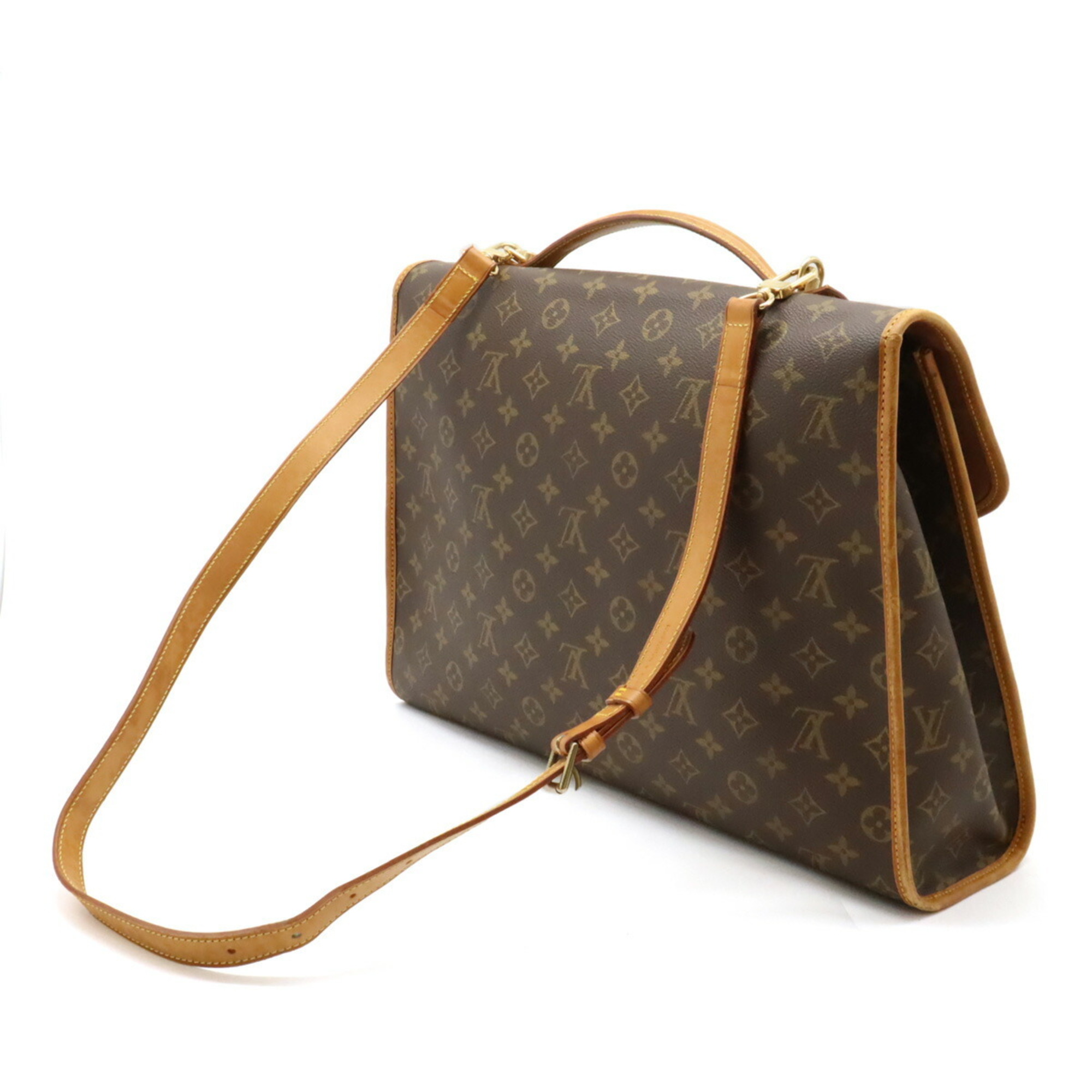 LOUIS VUITTON Louis Vuitton Monogram Beverly Handbag Bag Shoulder M51120