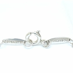 TIFFANY&Co. Tiffany by the Yard Bracelet 1P Pink Sapphire Elsa Peretti Silver 925 292261