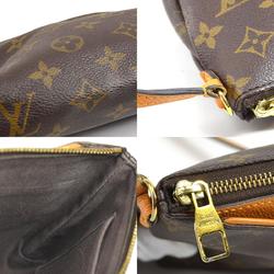 Louis Vuitton LOUIS VUITTON Shoulder Bag Monogram Pallas Scratch Canvas Leather Brown Gold Women's e58951a