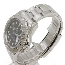 ROLEX Rolex Yachtmaster Rolesium Dark Rhodium Dial Date SS Platinum Bezel Random Men's AT Automatic Watch 126622