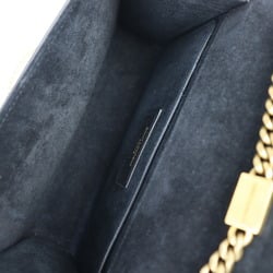 SAINT LAURENT Saint Laurent Kate Small Chain Shoulder Bag 469390 Leather Gold Black YSL