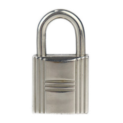 HERMES Cadena - Metal Silver Padlock Key Bag Charm