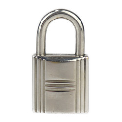 HERMES Cadena - Metal Silver Padlock Key Bag Charm