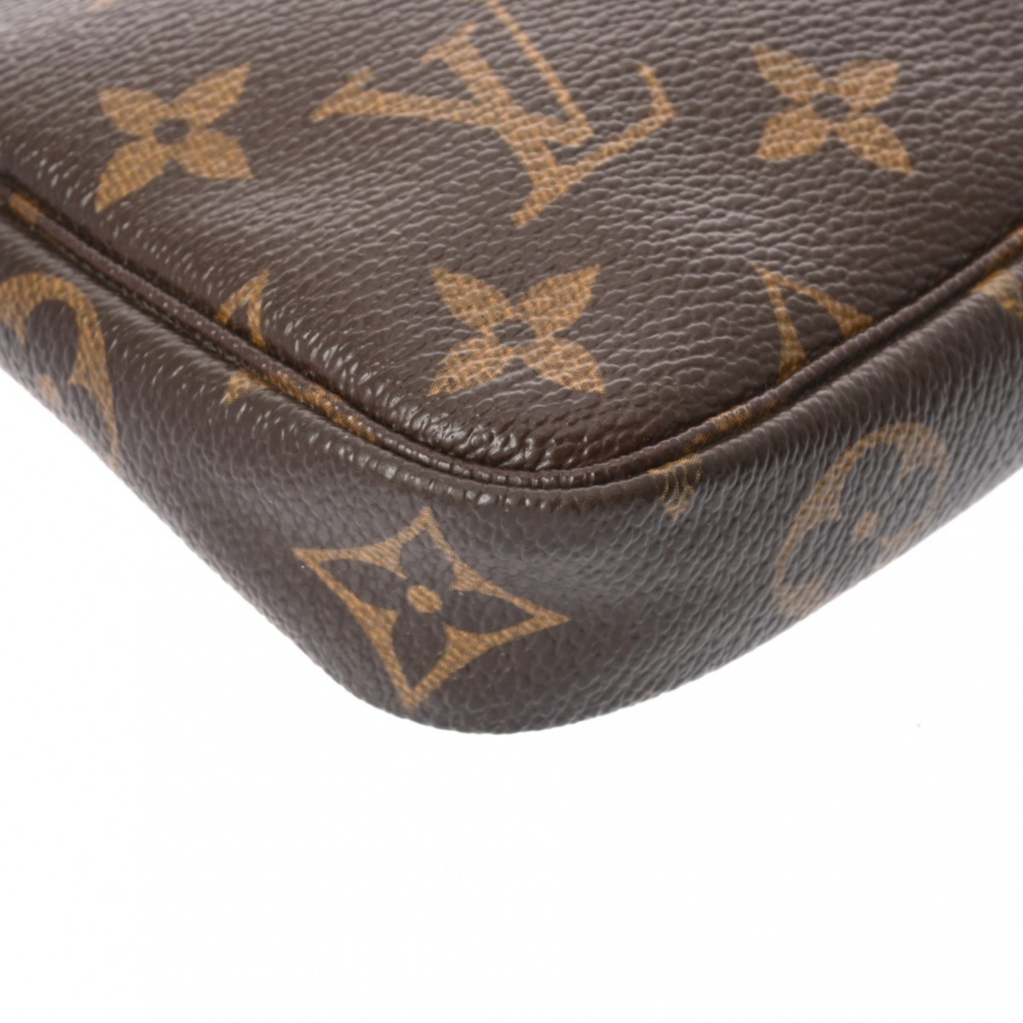 LOUIS VUITTON Louis Vuitton Monogram T&B Brown M60153 Women's Canvas Pouch