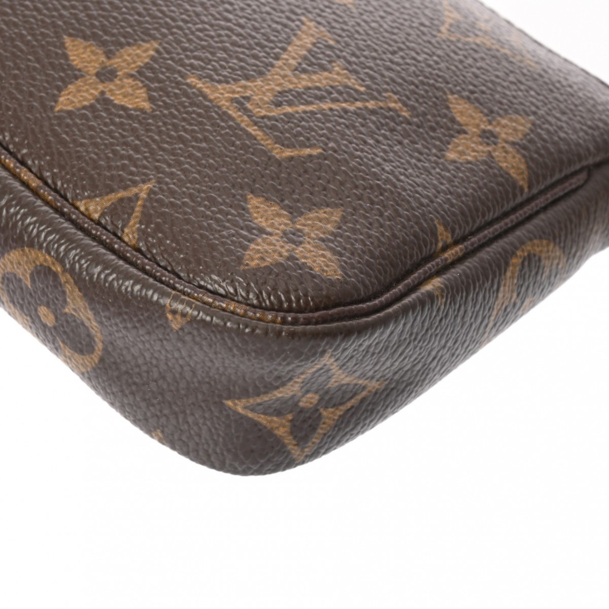 LOUIS VUITTON Louis Vuitton Monogram T&B Brown M60153 Women's Canvas Pouch