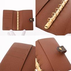 LOUIS VUITTON Louis Vuitton Monogram Agenda PM Brown R20005 Unisex Canvas Notebook Cover