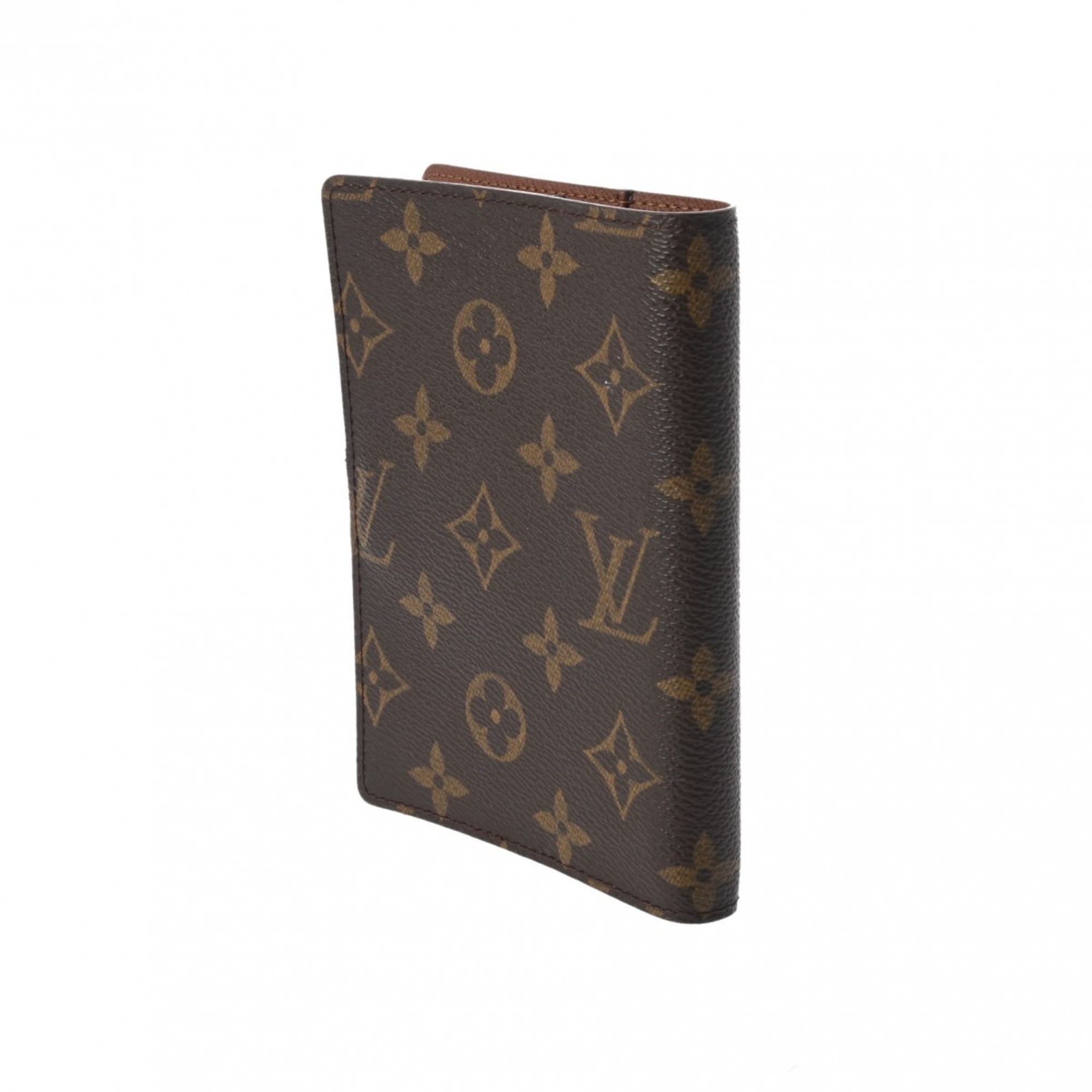 LOUIS VUITTON Louis Vuitton Monogram Agenda PM Brown R20005 Unisex Canvas Notebook Cover