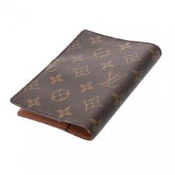 LOUIS VUITTON Louis Vuitton Monogram Agenda PM Brown R20005 Unisex Canvas Notebook Cover