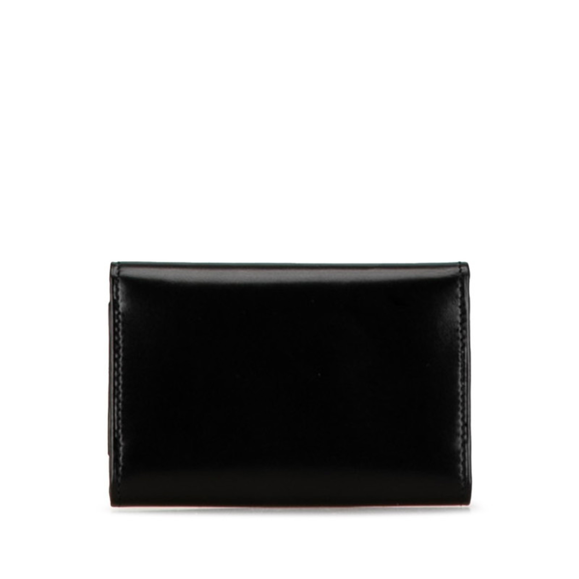 Prada Key Case M222C Black Leather Women's PRADA