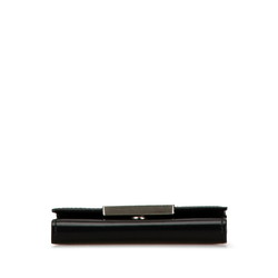 Prada Key Case M222C Black Leather Women's PRADA