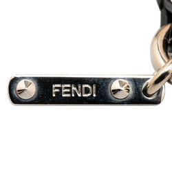 FENDI Monster Keychain Charm Orange Red Fur Women's