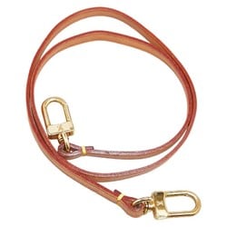 Louis Vuitton strap brown gold leather ladies LOUIS VUITTON