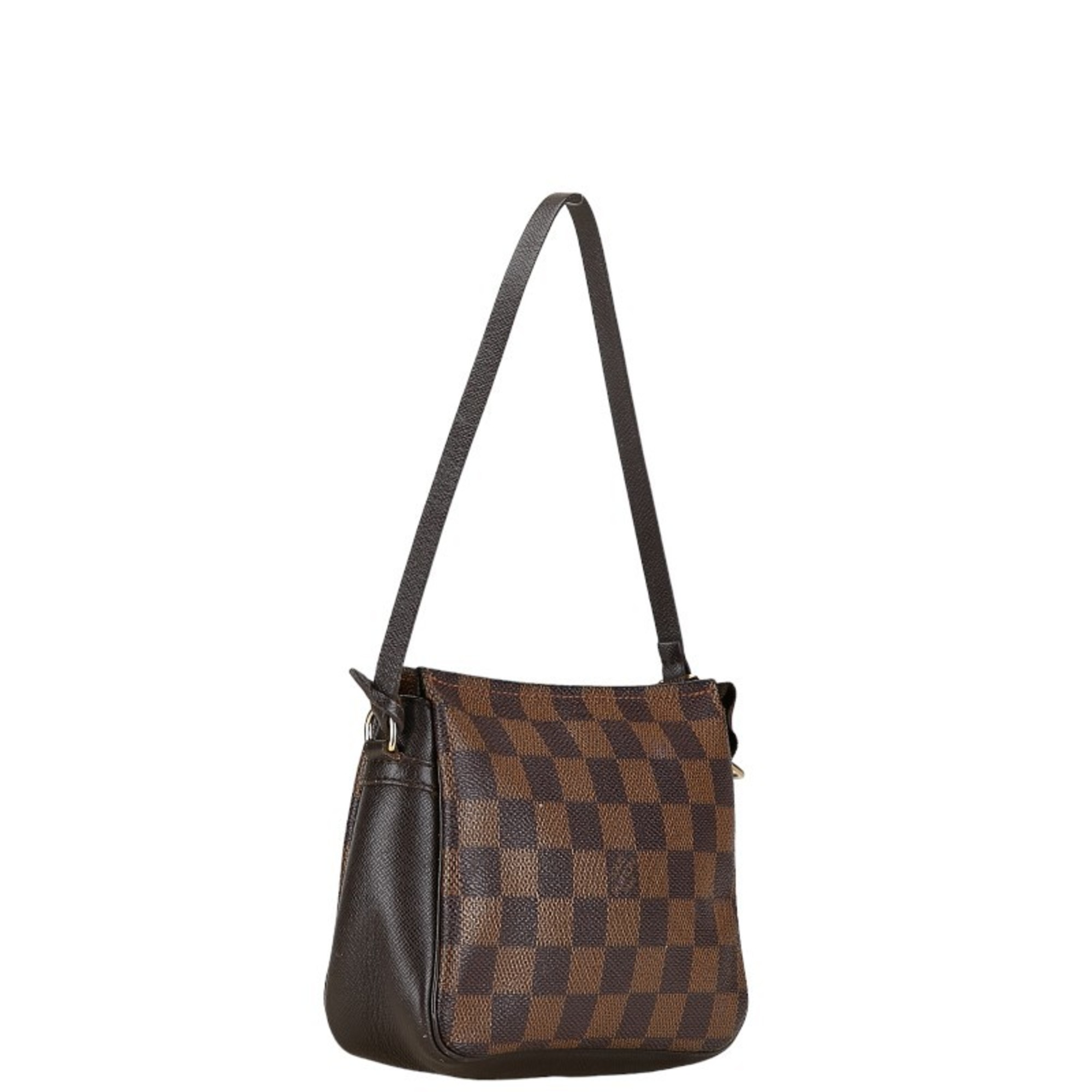 Louis Vuitton Damier Truth Makeup Shoulder Bag N51982 Brown PVC Leather Women's LOUIS VUITTON