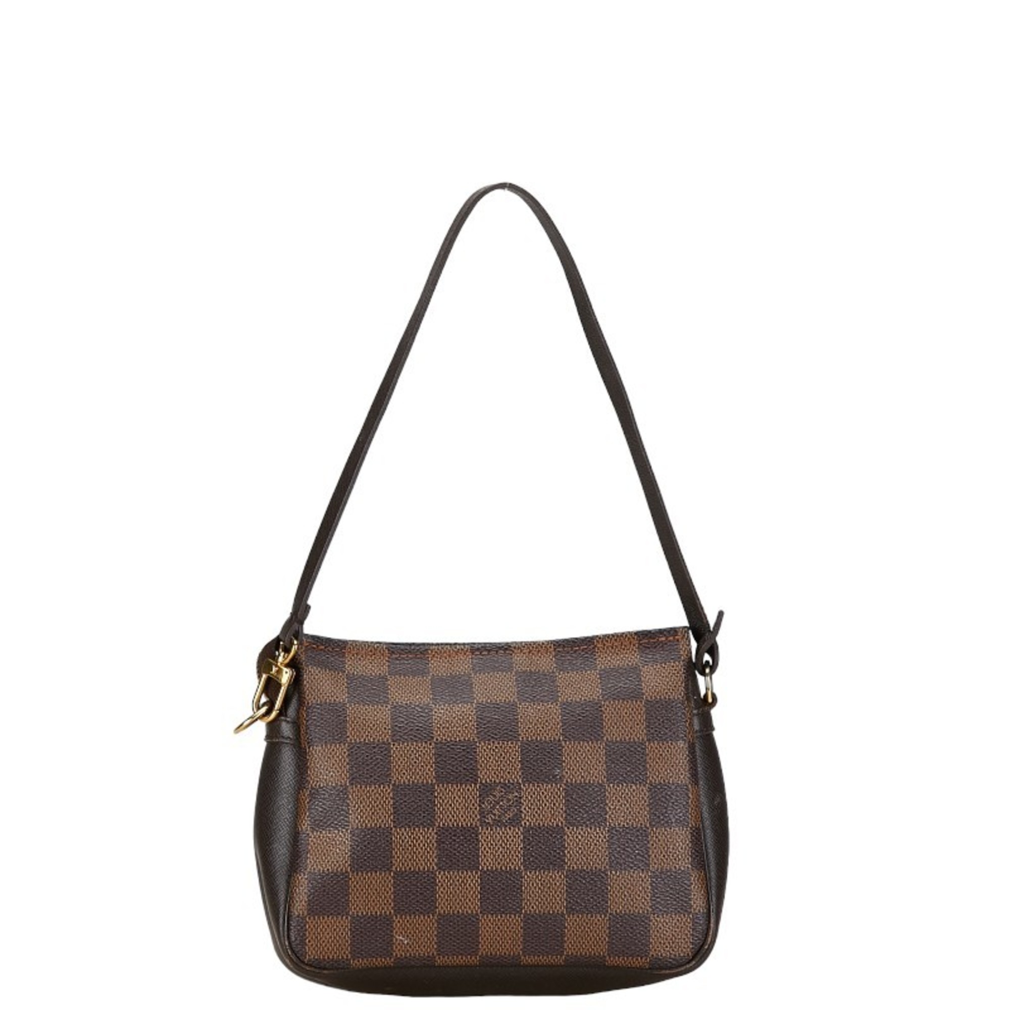 Louis Vuitton Damier Truth Makeup Shoulder Bag N51982 Brown PVC Leather Women's LOUIS VUITTON