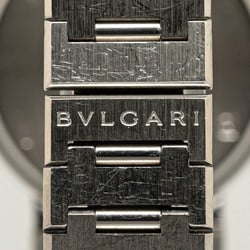 BVLGARI Wristwatch BB33SS Quartz Black Dial Stainless Steel Men's