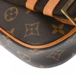 LOUIS VUITTON Louis Vuitton Monogram Pochette Ganjou Brown M51870 Men's Canvas Body Bag