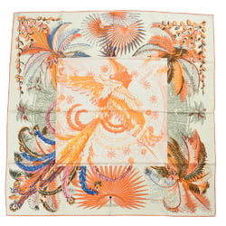 Hermes HERMES Carré 90 Mythiques Phoenix Myth of the Scarf Muffler Silk Multicolor