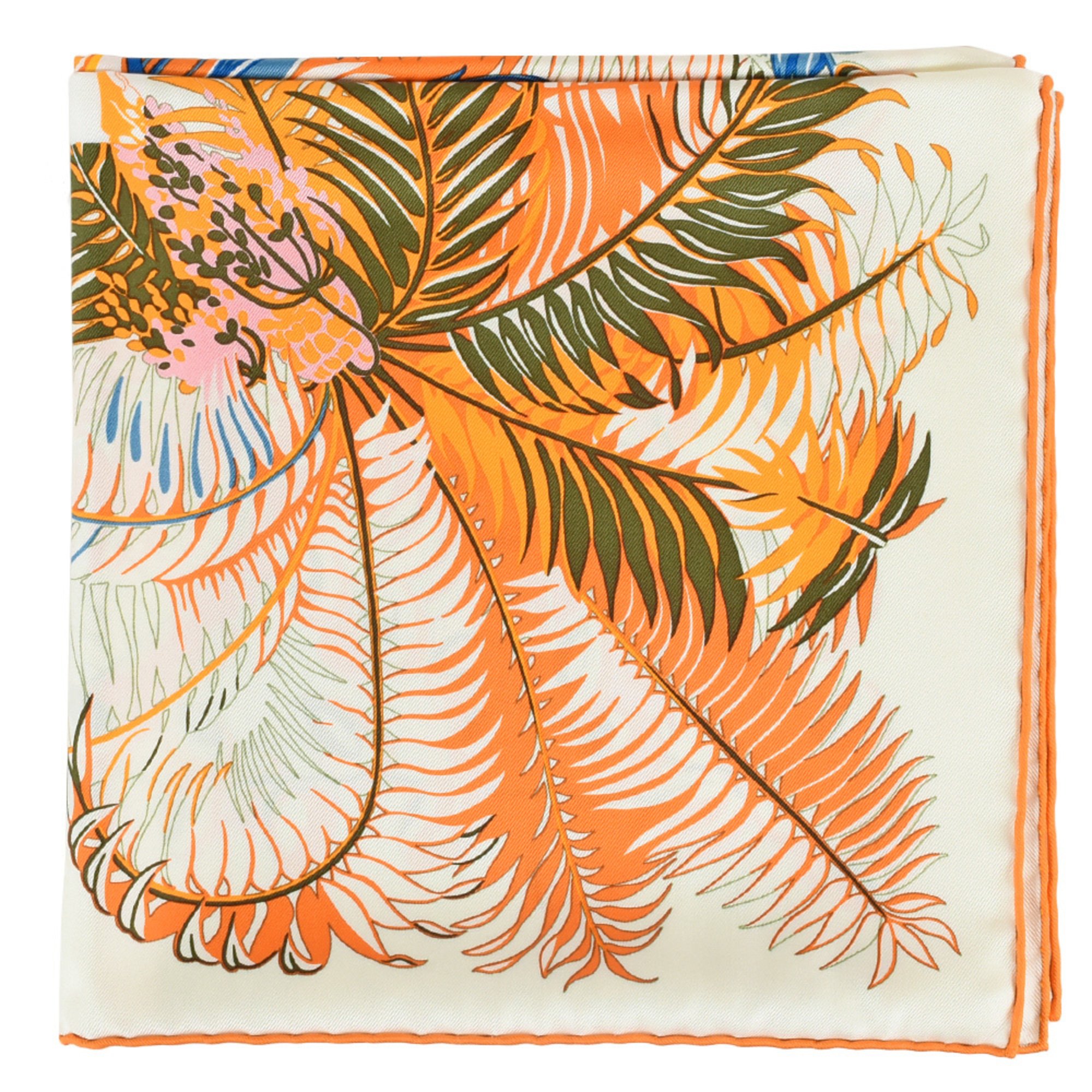 Hermes HERMES Carré 90 Mythiques Phoenix Myth of the Scarf Muffler Silk Multicolor