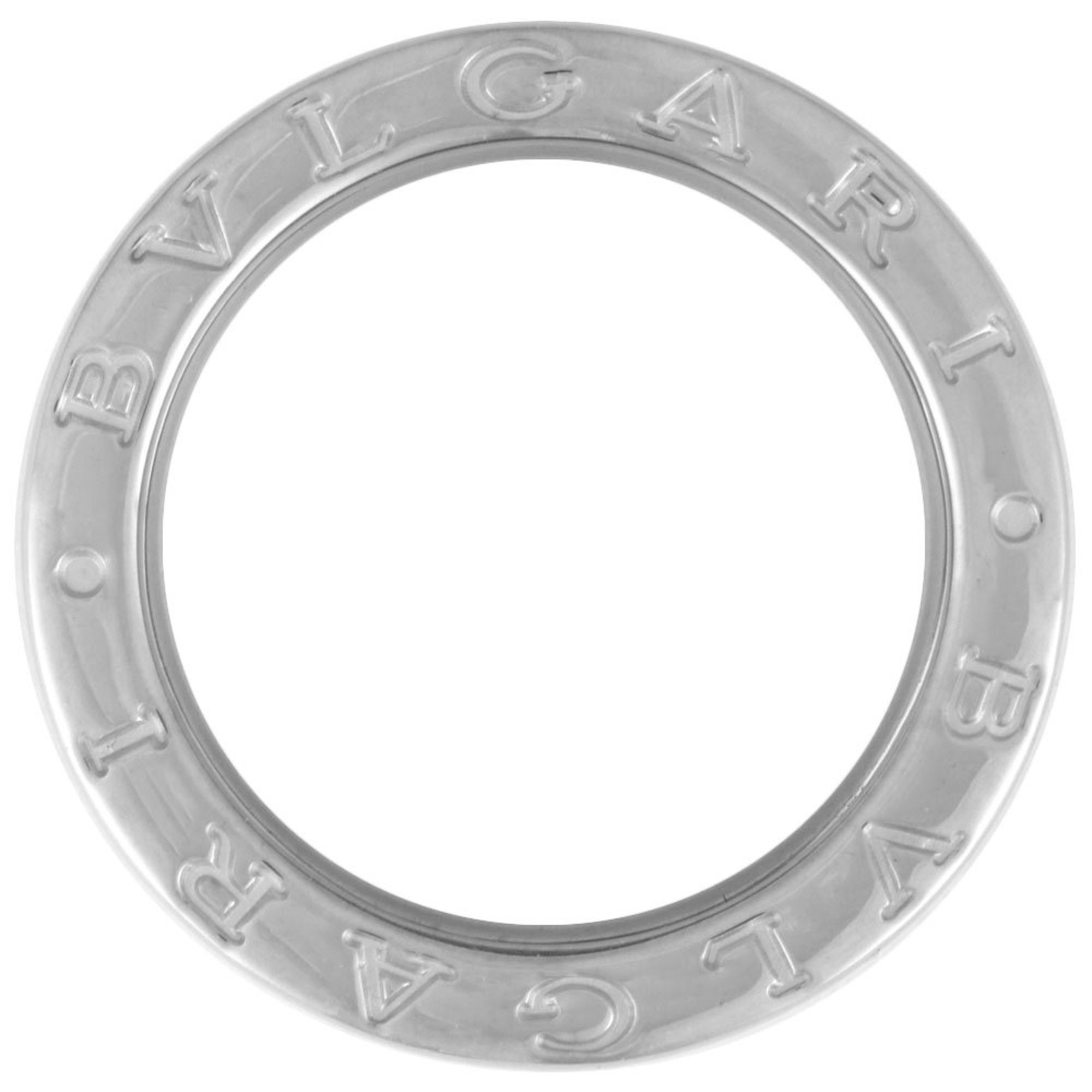 BVLGARI B.Zero1 2-Band Ring #52 K18WG Women's