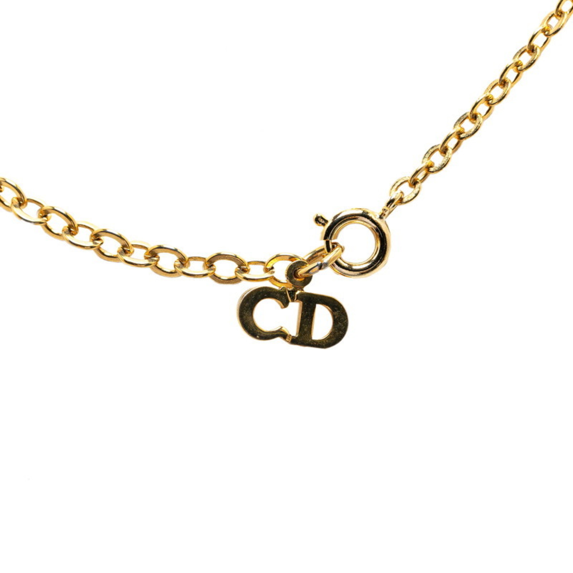 Christian Dior Dior necklace gold plated for women