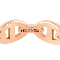 Hermes HERMES Chaine d'Ancre Anchaine Ring #49 K18PG Women's