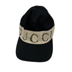 GUCCI Cap Cotton 492545 4HC56 1077 Black L Baseball Unisex