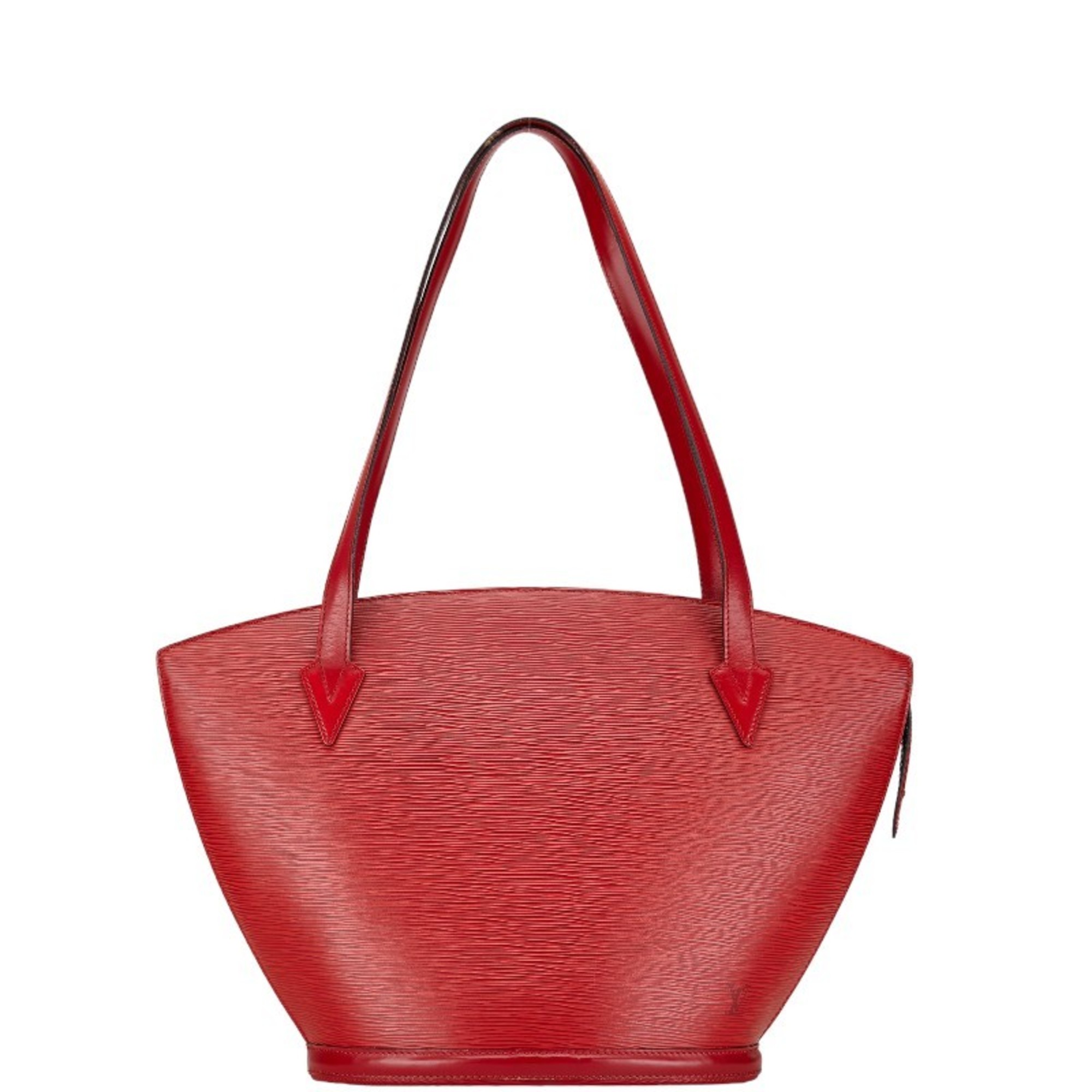 Louis Vuitton Epi Saint Jacques Tote Bag Shoulder M52267 Castilian Red Leather Women's LOUIS VUITTON