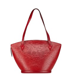 Louis Vuitton Epi Saint Jacques Tote Bag Shoulder M52267 Castilian Red Leather Women's LOUIS VUITTON