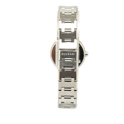 BVLGARI Watch BB23SS Quartz Black Dial Stainless Steel Women's