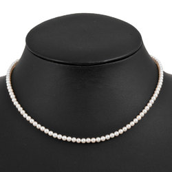 CHAUMET Necklace 36.5cm K18YG Baby Pearl Choker for Women