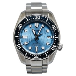 Seiko Save the Ocean Prospex 1968 Mechanical Divers Modern Design Limited Edition Watch SBDC167 Automatic (with manual winding) Blue Dial Stainless Steel Men's SEIKO