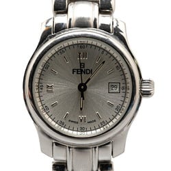 Fendi Watch 210L Quartz Silver Dial Stainless Steel Women's FENDI