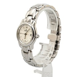 Fendi Watch 210L Quartz Silver Dial Stainless Steel Women's FENDI