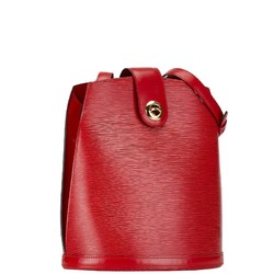 Louis Vuitton Epi Cluny Shoulder Bag M52257 Castilian Red Leather Women's LOUIS VUITTON