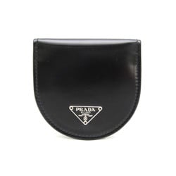 Prada 1M0788 Men,Women Patent Leather Coin Purse/coin Case Black