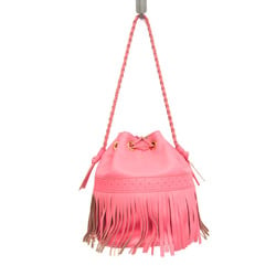 J&M Davidson Carnival Women's Leather Shoulder Bag Pink