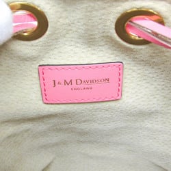 J&M Davidson Carnival Women's Leather Shoulder Bag Pink