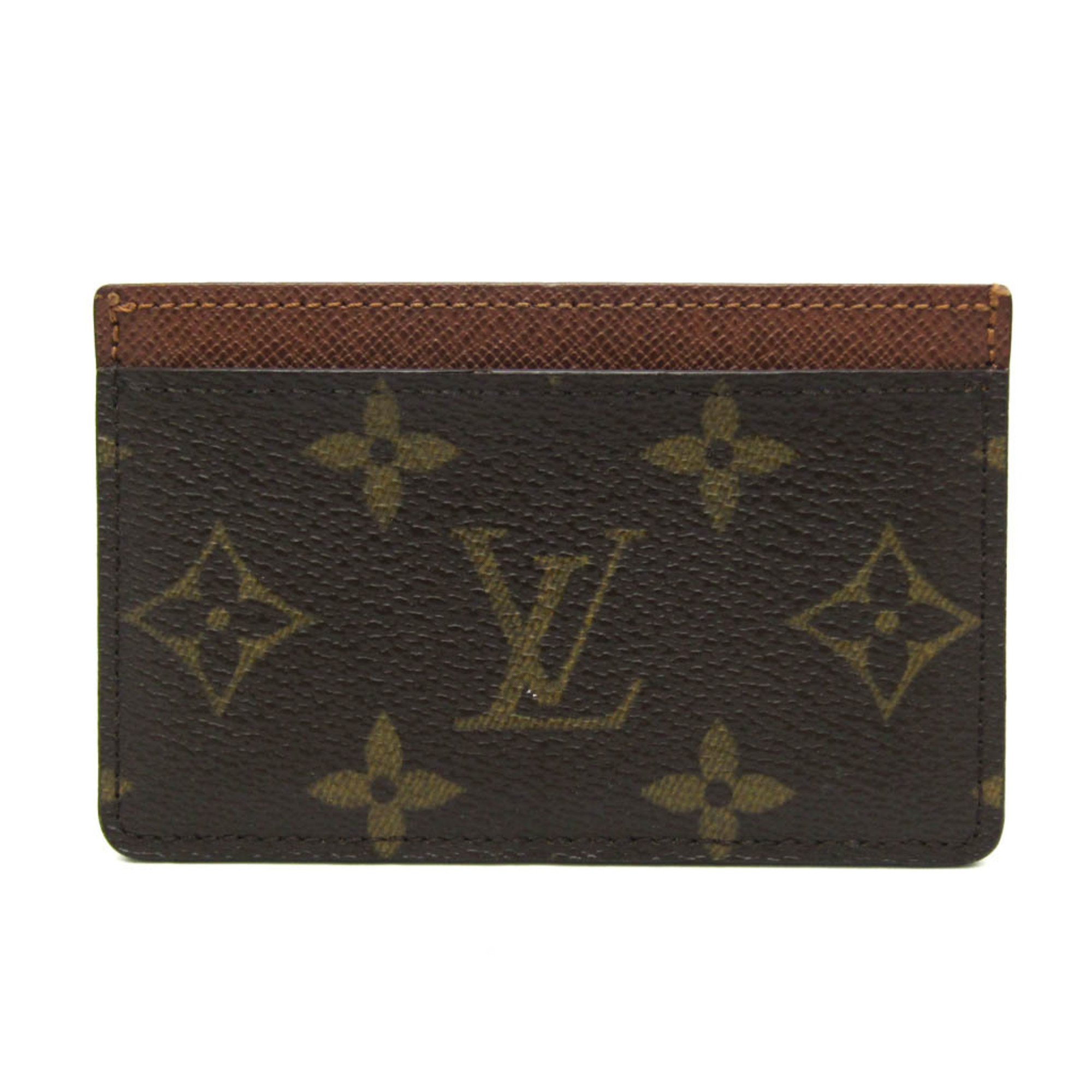 Louis Vuitton Monogram Simple Card Case M61733 Monogram Card Case Monogram