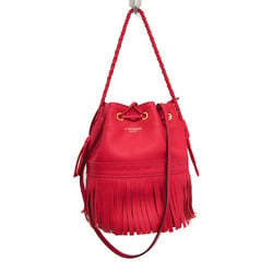 J&M Davidson Carnival Women's Leather Handbag,Shoulder Bag Red Color