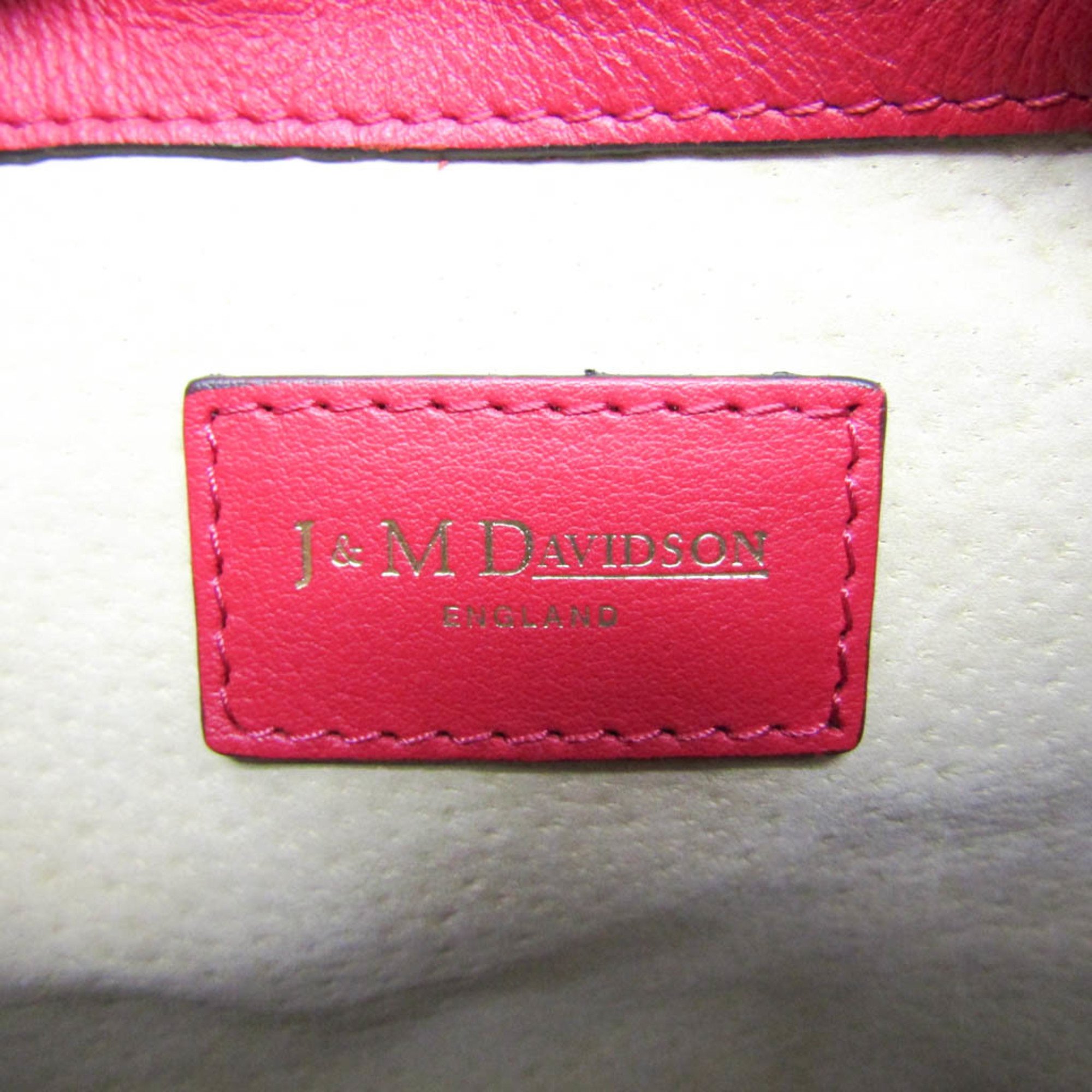 J&M Davidson Carnival Women's Leather Handbag,Shoulder Bag Red Color