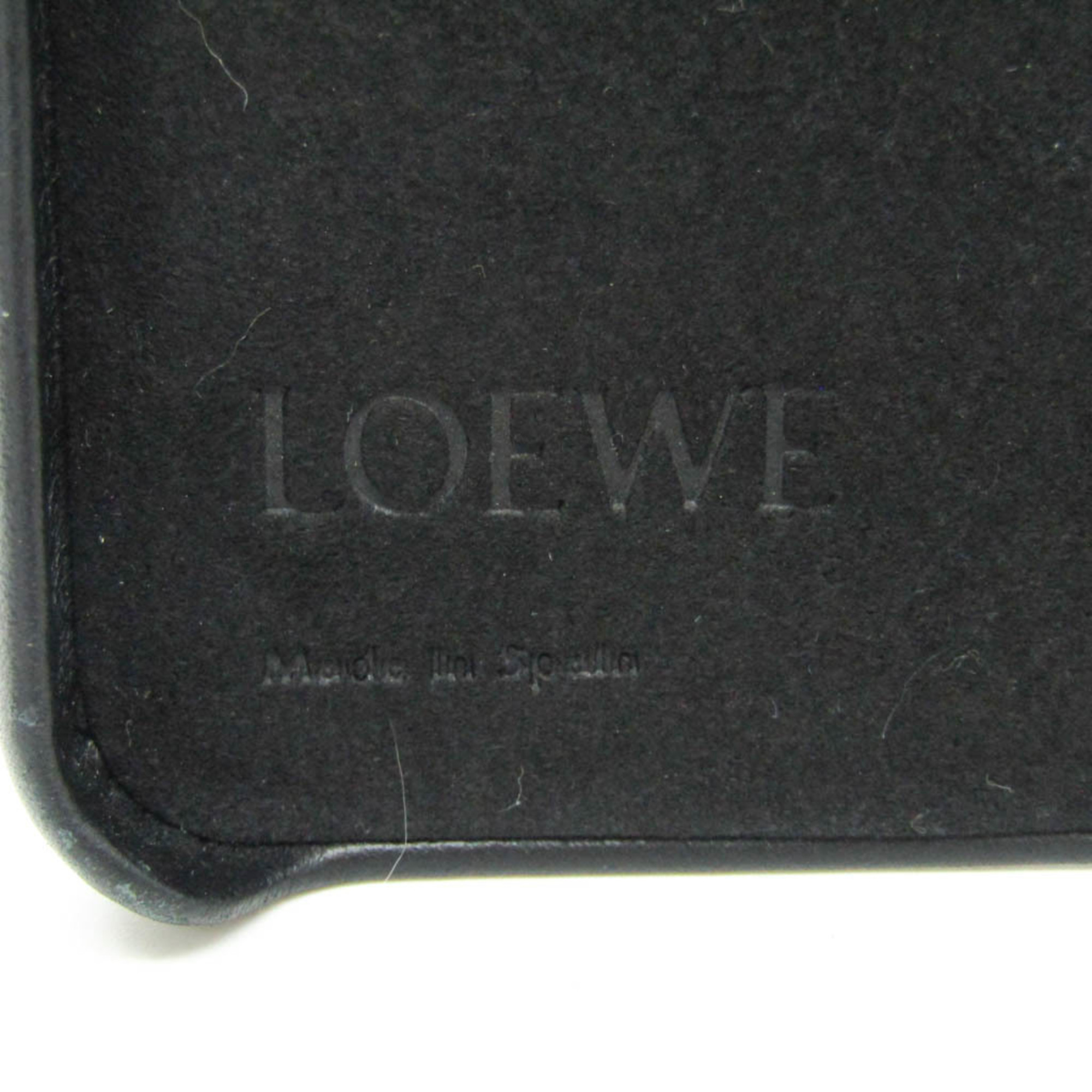 Loewe Leather Phone Bumper For IPhone XS Max Black elephant