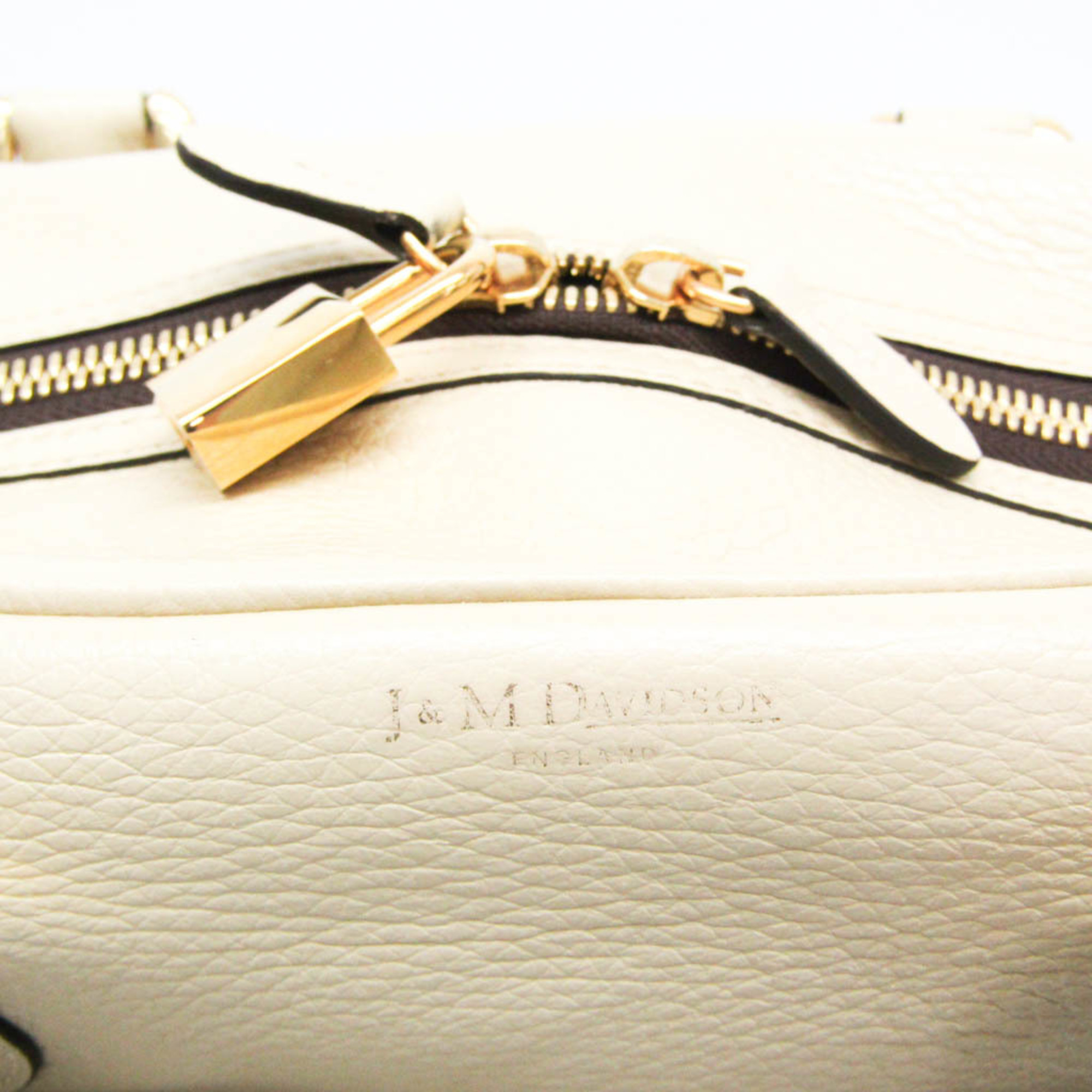 J&M Davidson MIA Women's Leather Handbag Cream